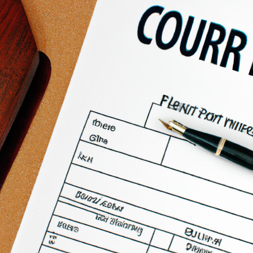 Navigating⁣ Court ​Forms‌ and Filing Procedures